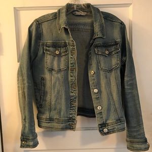 Zara Fitted Denim Jacket